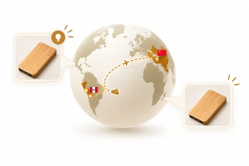 Cajas y logística de importación